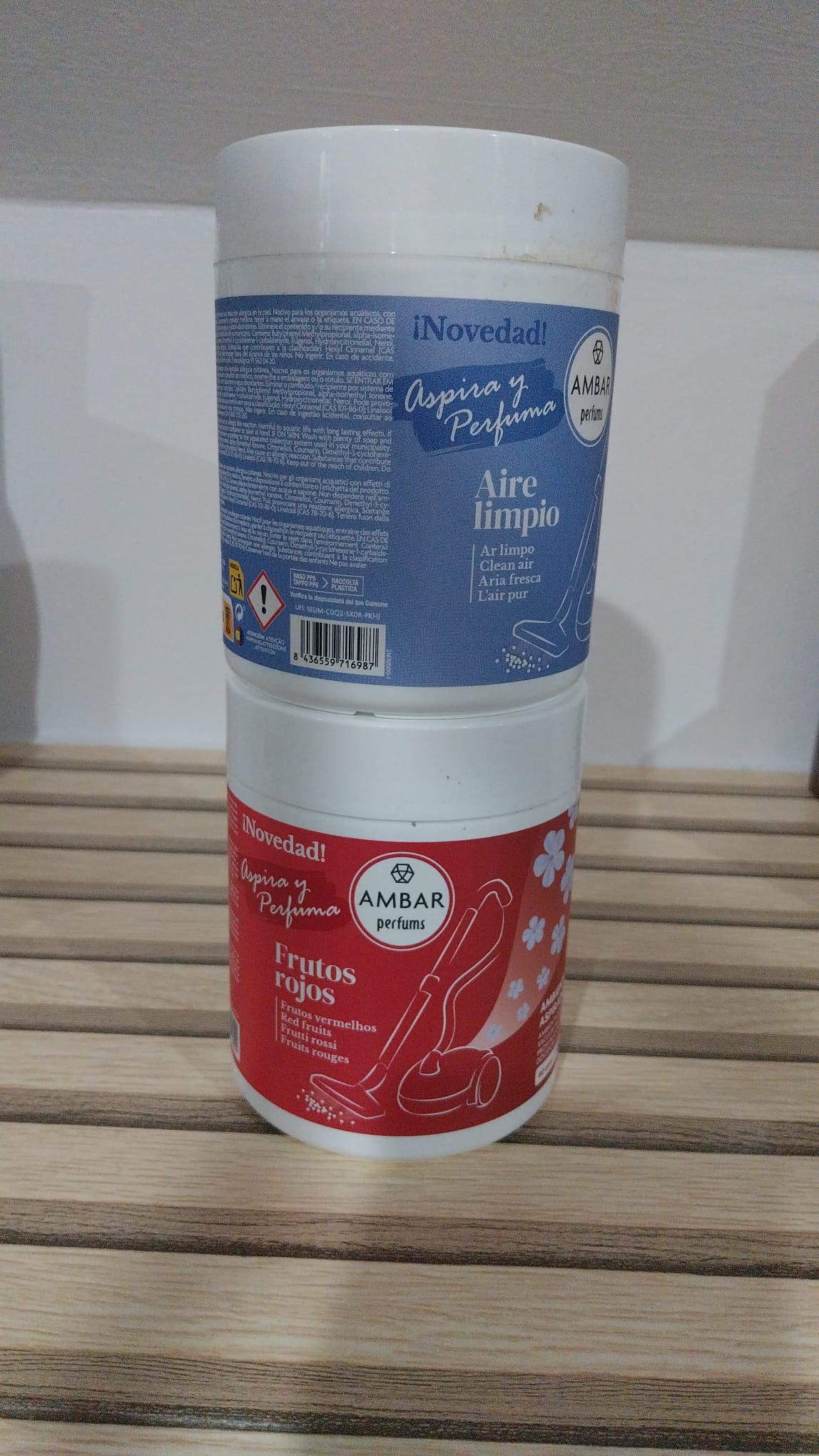 Ambientador Perfumado para Aspirador – Ar Limpo