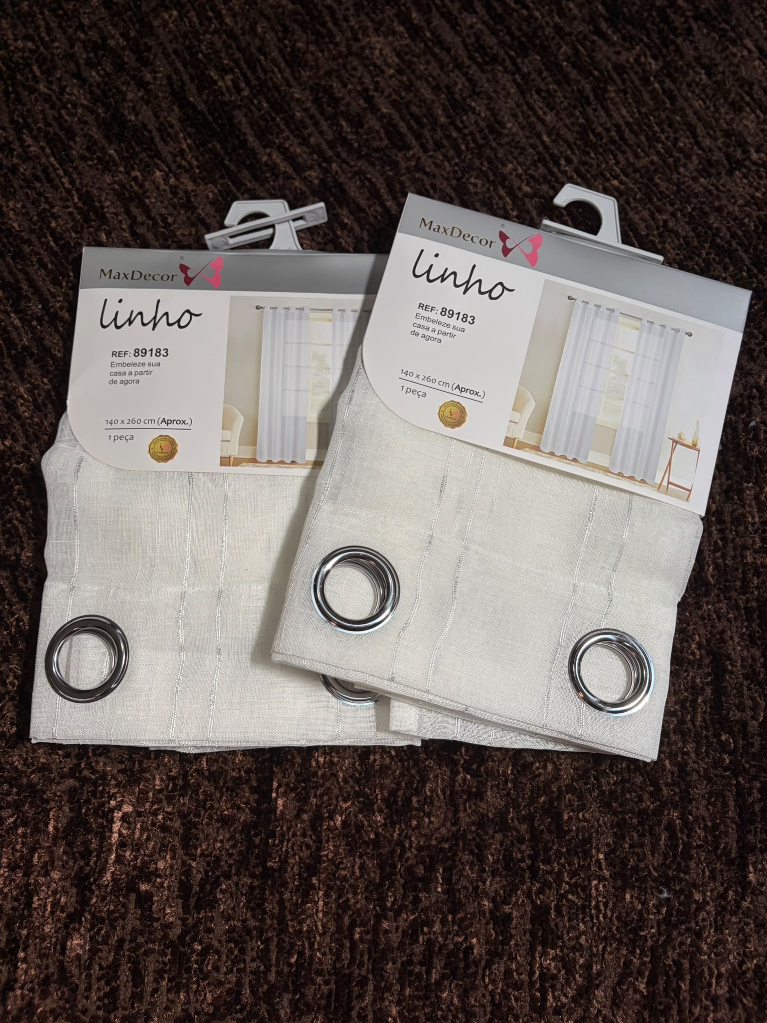 Cortinados de linho